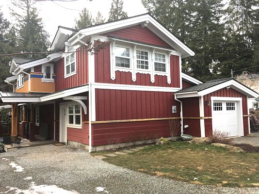 Custom Scandinavian style home