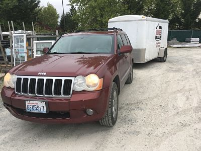 Jeep and Dukes Building Job Trailer